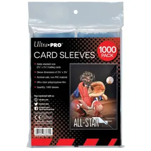 Comparateur de prix : Ultra Pro Lot de 1000 pochettes souples pour cartes à collectionner (1000 count retail pack)