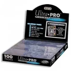 Ultra Pro Box 100 Pages 9 Pochettes Platinum Series