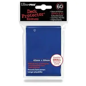Comparateur de prix : Protèges cartes sleeves ultra-pro bleu (x 60) - asmodee