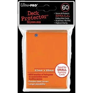 Comparateur de prix : Asmodee Protèges cartes sleeves ultra-pro orange (x 60)