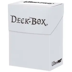 Ultra Pro - Boîte pour cartes Deck Box Blanche