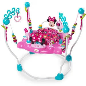 MINNIE Aire dEveil a Rebonds Rose - Disney Baby pas cher