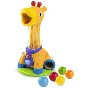 BRIGHT STARTS Girafe Spin + Giggle pas cher