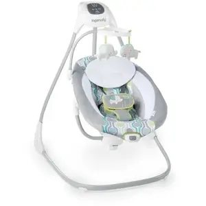 Bright starts Balancelle apaisant SimpleComfort - Everston - Gris - Ingenuity pas cher