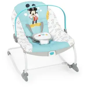 Bright starts Disney Baby Rebondisseur bébé 2 en 1 Mickey Mouse Bestie Original TU pas cher