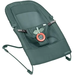 Ingenuity Transat Bébé Pliable Compact Stow & Go Vert pas cher