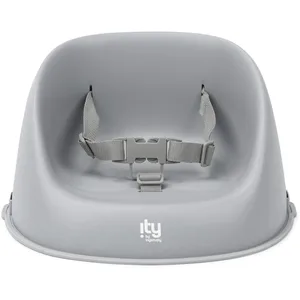 rehausseur ity by Ingenuity My Spot Easy-Clean Baby, harnais 3 points, sangles amovibles et lavables - Gris pas cher