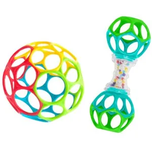Comparateur de prix : Oball Grasp the Day  coffret cadeau pour bébés