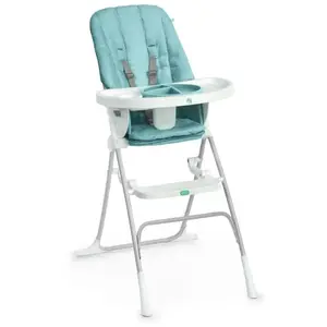 Comparateur de prix : INGENUITY Chaise haute compacte, avec assiette sécurisée, pliage à pla...