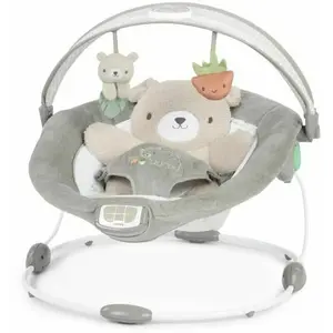 Ingenuity Transat confort Petit Ourson, Arche d'éveil lumineuse, Coussin réducteur amovible pas cher