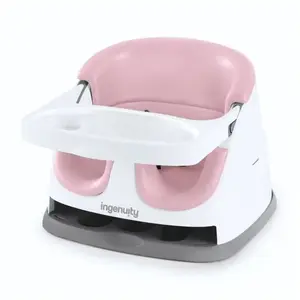 Ingenuity Siege réhausseur 2-en-1 avec plateau a rangement intégré, pivoine, des 6 mois pas cher
