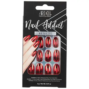 Faux Ongles Nail Addict Ardell Professional metallic redVendu parla-boutique-du-coiffeur