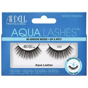 Comparateur de prix : Faux Cils - Ardell - Aqua Lashes 345 - Noir - Application rapide - Sans colle