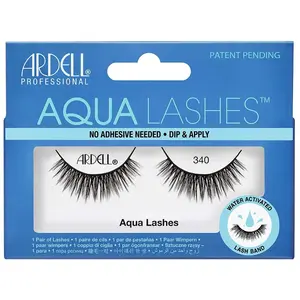 Comparateur de prix : Faux Cils - Ardell - Aqua Lashes 340 - Noir - Application rapide - Sans colle