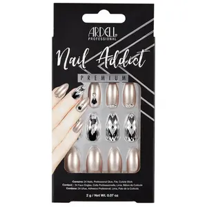 Comparateur de prix : ARDELL - Nail Addict Premium Artificial Nail Set CHAMPAGNE ICE
