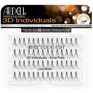 ARDELL Faux Cils 3D Individuels Longs Noirs Regard Éblouissant et Naturel TU pas cher