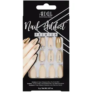 Comparateur de prix : Ardell - Faux-ongles prêt à poser Ardell avec accessoires Nail art 27 pieces unisex