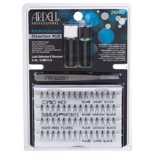 Ardell Individuals Starter Kit avec Adhesive, Remover & Tweezers pas cher