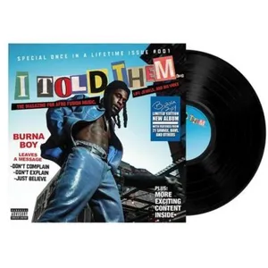 Comparateur de prix : Wea I Told Them Burna Boy (Interprète) Vinyle album