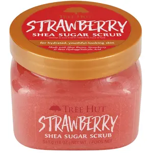 Tree Hut, Gommage au sucre de karité, saveur fraise, 530 ml (510g)
