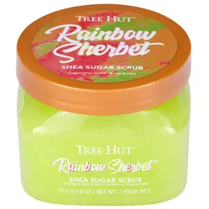 Comparateur de prix : Tree Hut - Gommage Au Sucre Sorbet Arc-en-ciel Gommage corps 510 g unisex
