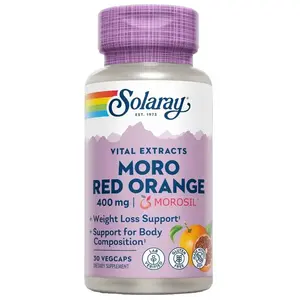 Comparateur de prix : Solaray Moro Red Orange 400 mg gélules végétales 30 u