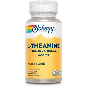 Comparateur de prix : Solaray - L-théanine 45 capsules végétales de 200mg
