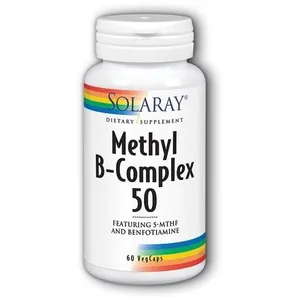 Comparateur de prix : Solaray Casquettes Methyl B-complex 50 60 Unités One Size