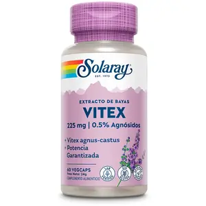 Comparateur de prix : Solaray - Vitex Agnus Castus (gattilier) 60 capsules