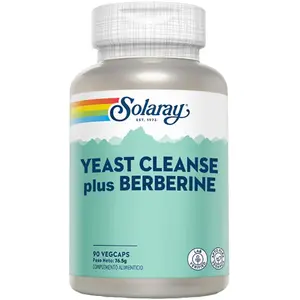 Comparateur de prix : Solaray Cleanse Candida Plus Berberine 90 capsules végétales