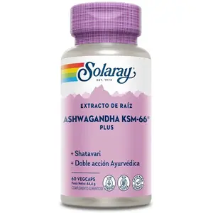 Solaray Ashwagandha Ksm66 Plus 60 Vegcaps pas cher