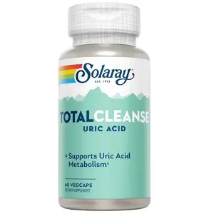 Solaray Capsules Total Cleanse Uric Acid  60 Unités One SizeVendu parbikeinn