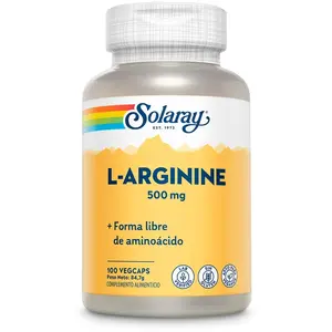 Comparateur de prix : Solaray - L-Arginine 100 capsules de 500mg