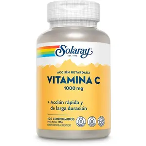 Comparateur de prix : Solaray Vitamina C 1000 mg A/R acción retardada 100 comprimidos