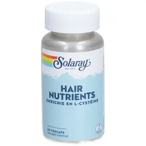 Solaray Hair Nutrients 60 CapsulesVendu paronebioshop