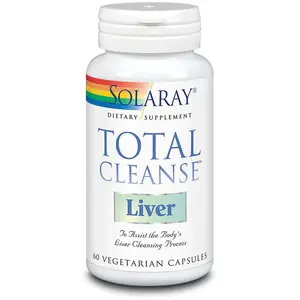 Comparateur de prix : Solaray Casquettes Total Cleanse Liver 60 Unités One Size