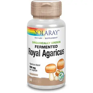 Comparateur de prix : Solaray Royal Agaricus 500 Mg 60 Unités One Size