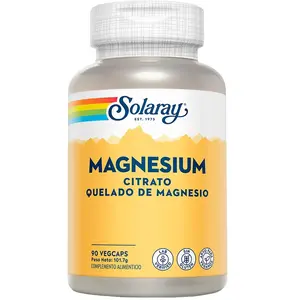 Comparateur de prix : Solaray Magnesium 90 Capsules
