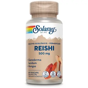 Comparateur de prix : Solaray Casquettes Reishi 500mg 60 Unités One Size
