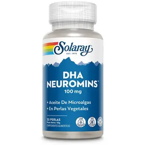Comparateur de prix : Solaray Dha Neuromins 100 Mg 30 Unités One Size