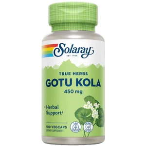 Comparateur de prix : Solaray Gotu Kola 450 mg 100 gélules végétales
