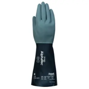 Gants de protection chimique AlphaTec 53-001 taille 10 gris/noir en 38...Vendu parcontorion
