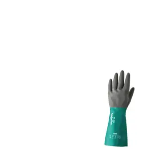 Ansell - Gant chimique AlphaTec 58-435 taille 9 vert/gris en 388,EN 37...Vendu parcontorion