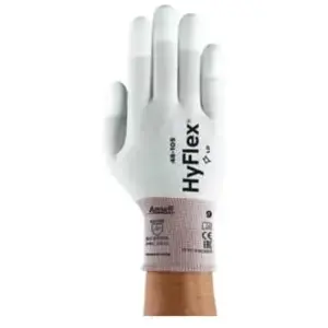 Ansell Gant HyFlex 48-105, blanc, taille 8Vendu parcontorion