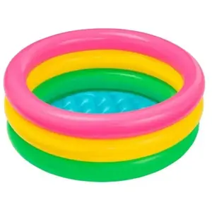 Intex - 57107NP - Pataugette Ronde Rainbow pas cher