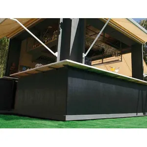 Comparateur de prix : Canisse pvc double face Noir 18 m - 6 rouleaux de 3 x 1,20 m Jardideco