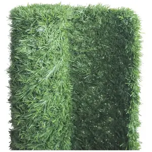 JARDIDECO Haie artificielle Super Deluxe 243 brins 6 m - 2 rouleaux 3 x 1 m -