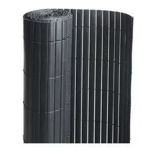 Comparateur de prix : Canisse pvc double face Noir 6 m - 2 rouleaux de 3 x 1,50 m Jardideco