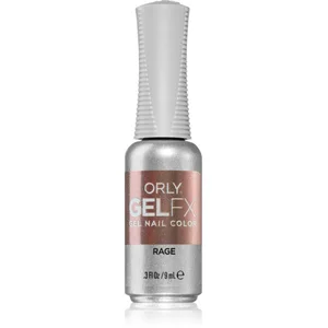 Orly Gelfx Gel vernis à ongles gel lampe UV/LED teinte Rage 9 ml pas cher