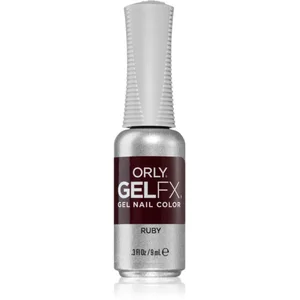 Orly Gelfx Gel vernis à ongles gel lampe UV/LED teinte Ruby 9 ml pas cher